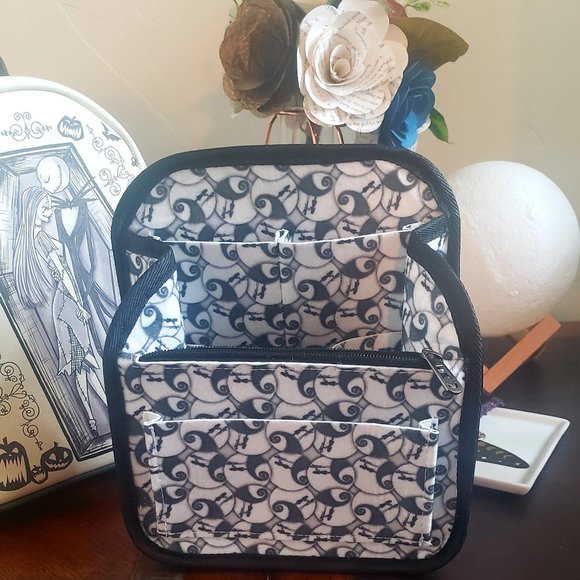 Loungefly NBC Jack Sally Backpack Organizer - Picture 1 of 2